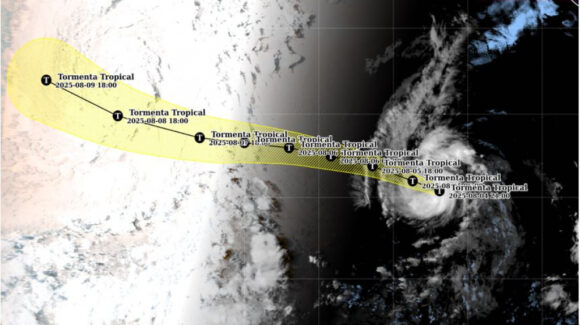 Tormenta Tropical Henriette está muy lejos de costas mexicanas