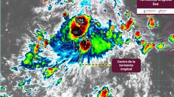 La tormenta tropical ‘Ivo’ ocasionará lluvias intensas en Guerrero y Oaxaca