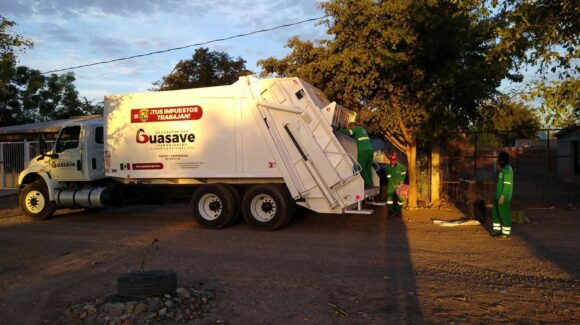 Se regulariza recolección de basura en Guasave tras reparación de camiones