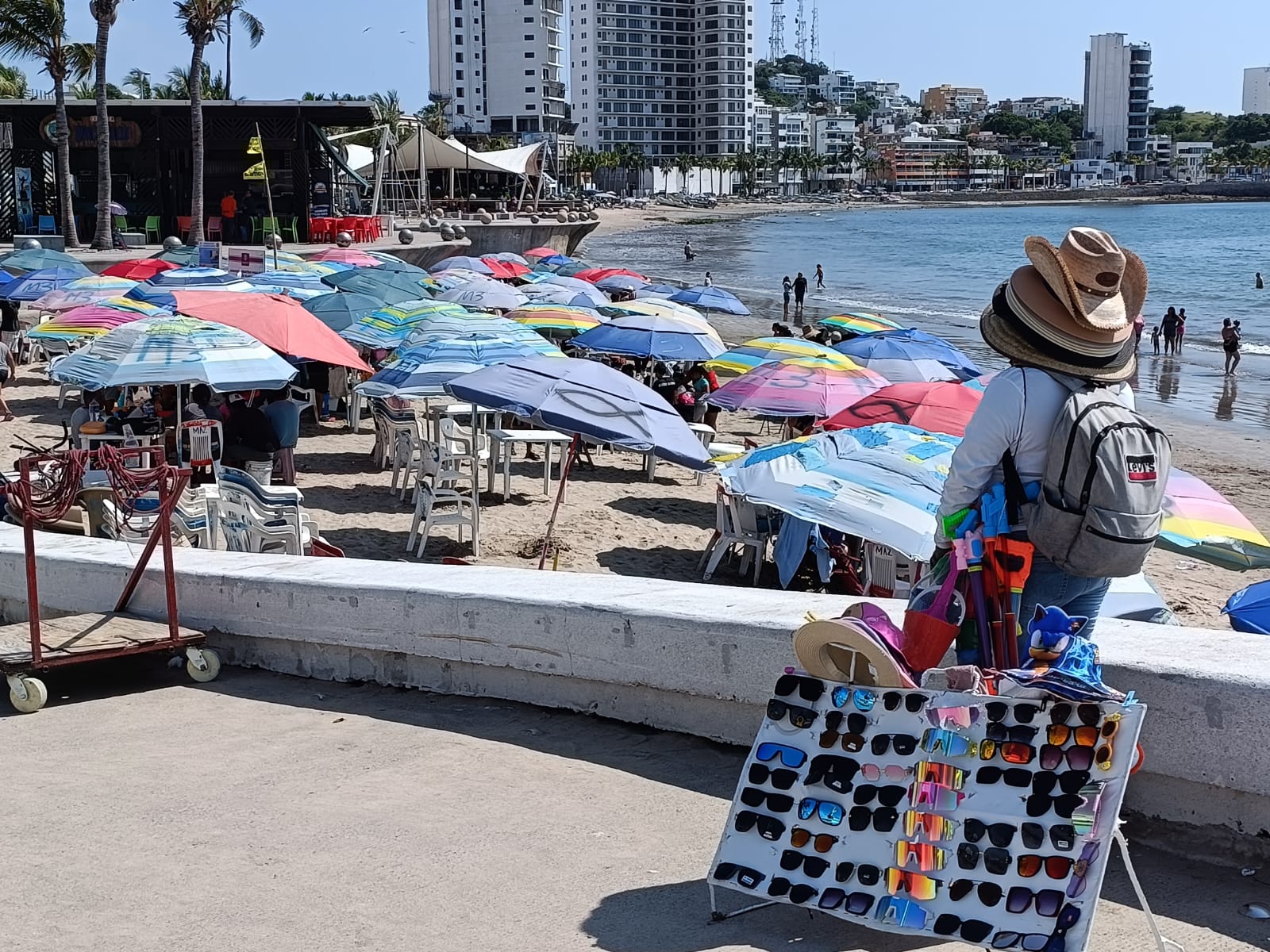 Turistas en Mazatlán