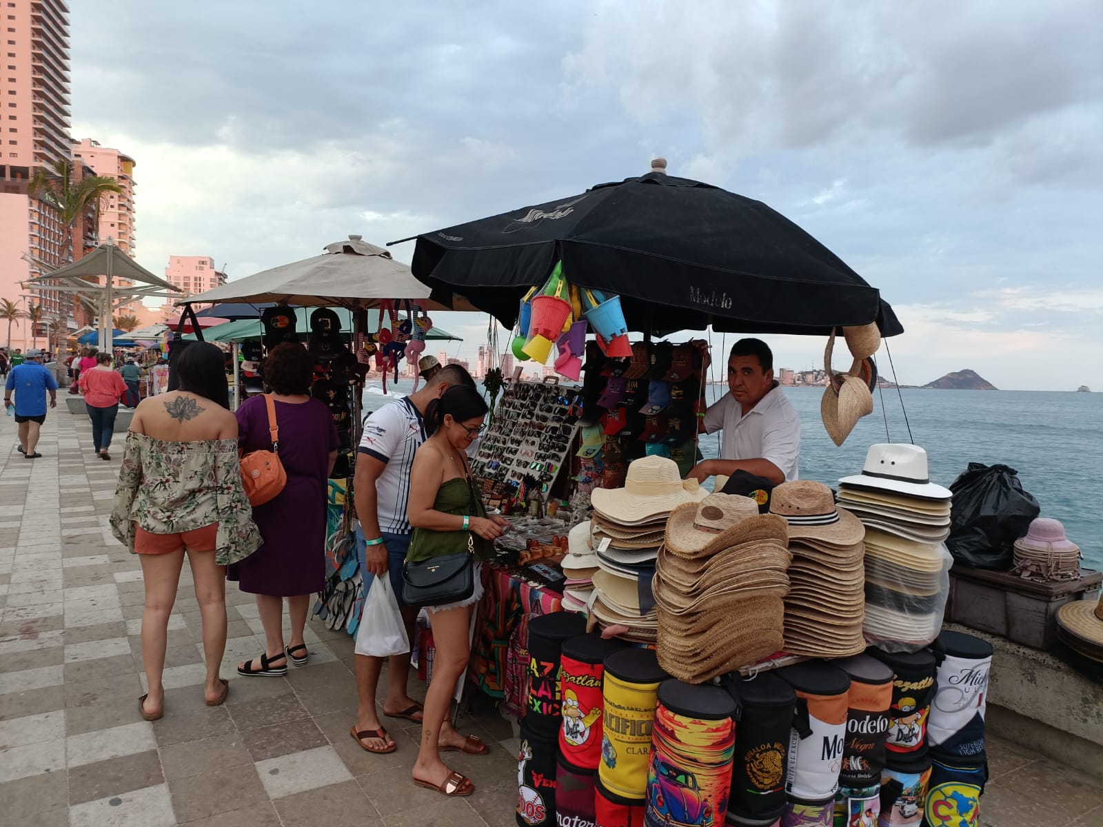 Turistas en Mazatlán