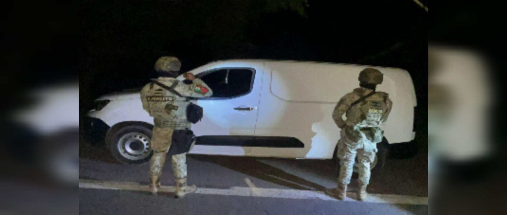 Vagoneta asegurada en Navolato