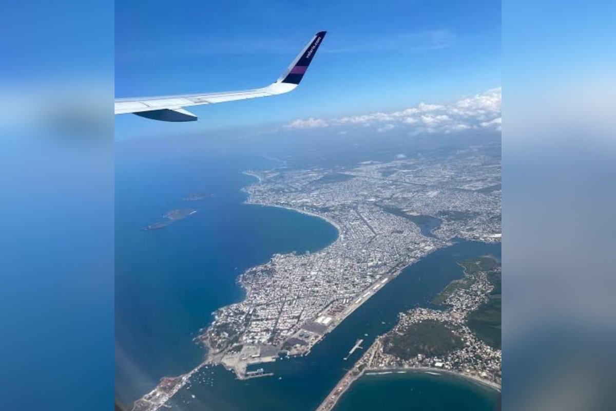 vista aérea de Mazatlán