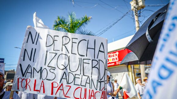 “Habrá condiciones para la libre manifestación”: Graciela Domínguez respalda marcha por la paz en Culiacán, Sinaloa