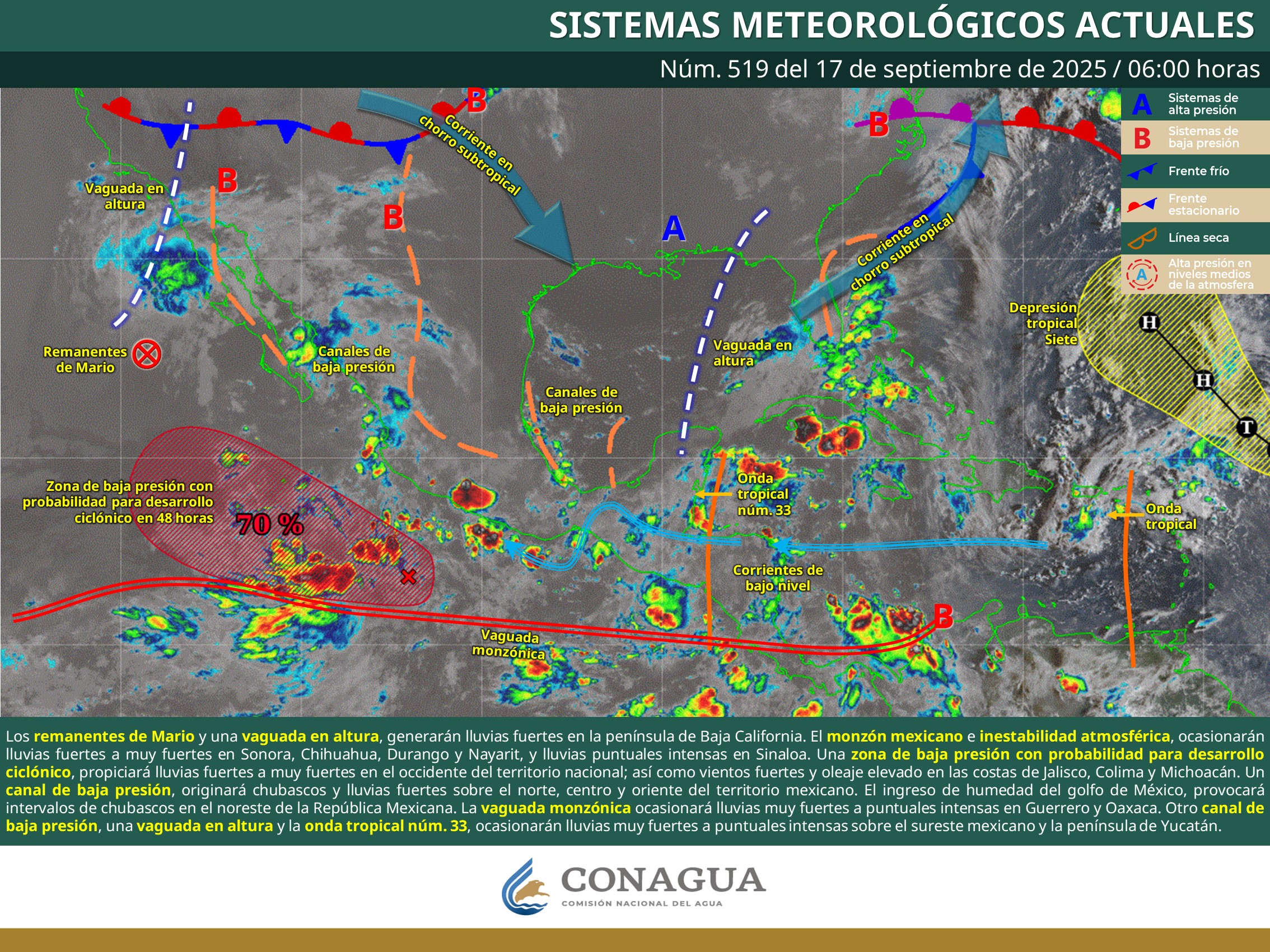 tormenta tropical narda