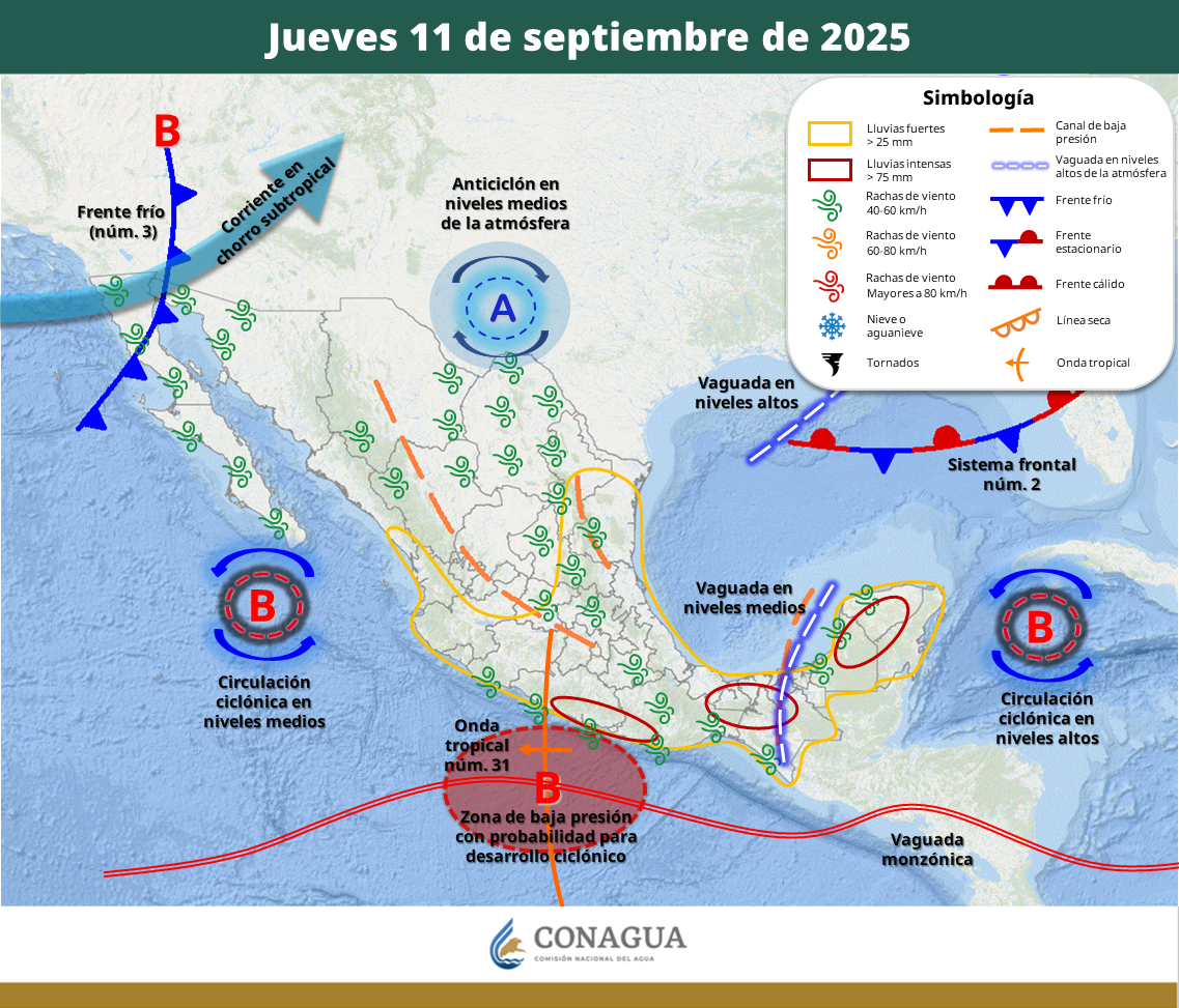 posible ciclon tropical mario