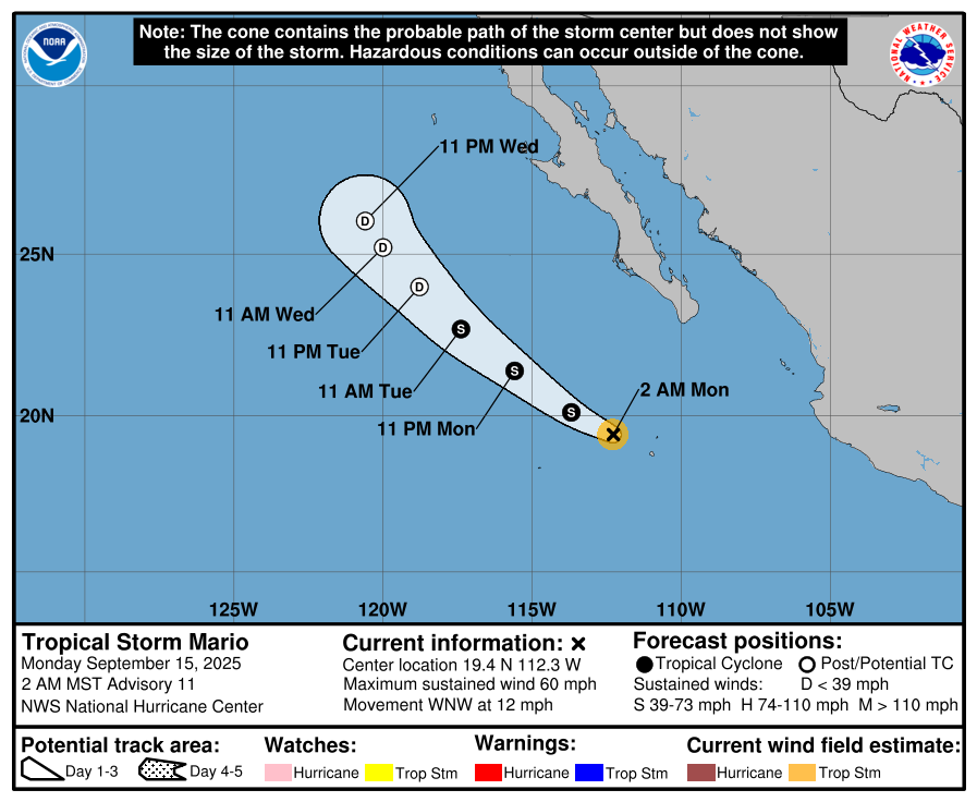 tormenta tropical narda