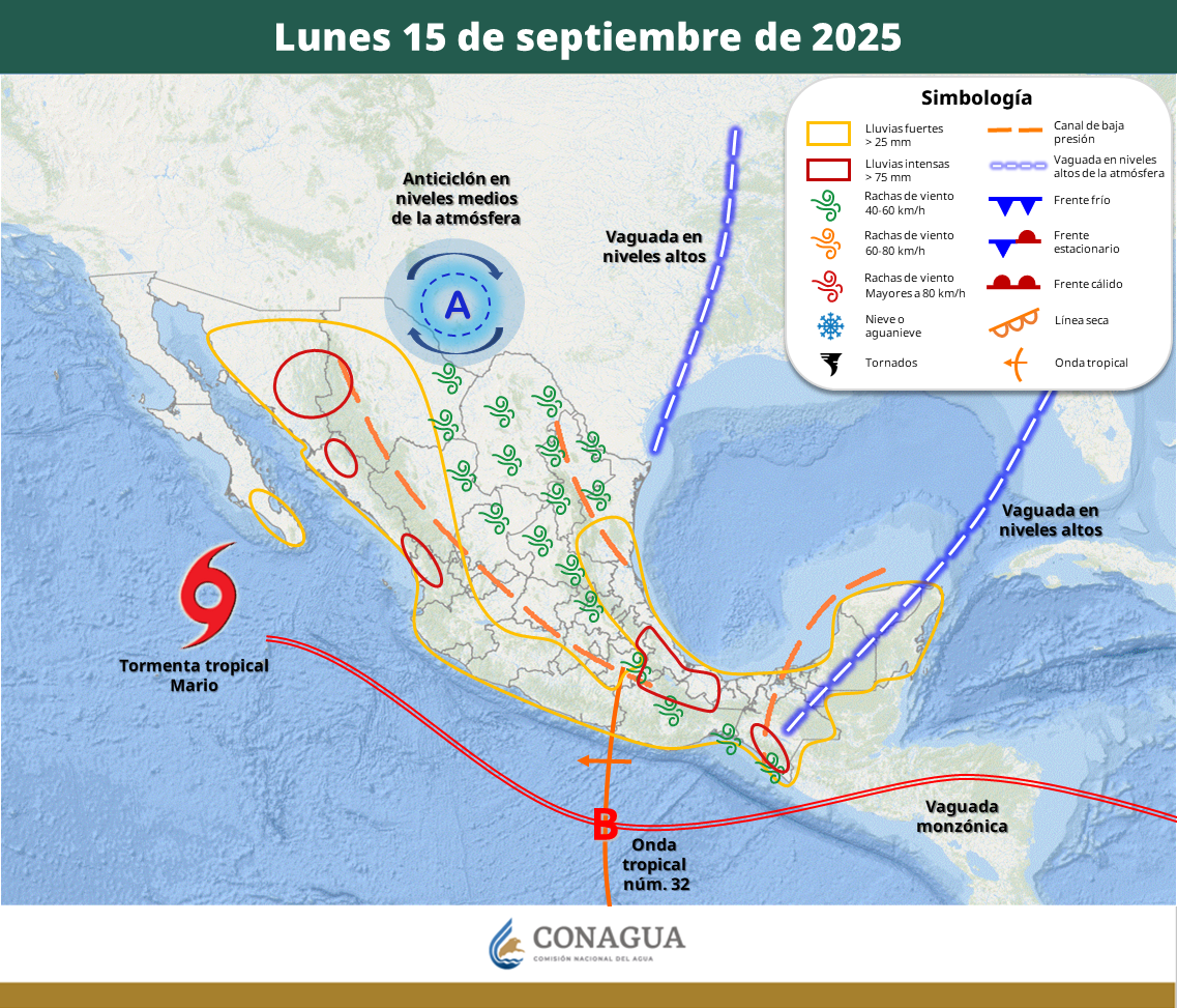 tormenta tropical narda