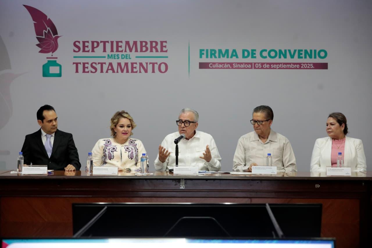 Anuncian mes del Testamento en Sinaloa