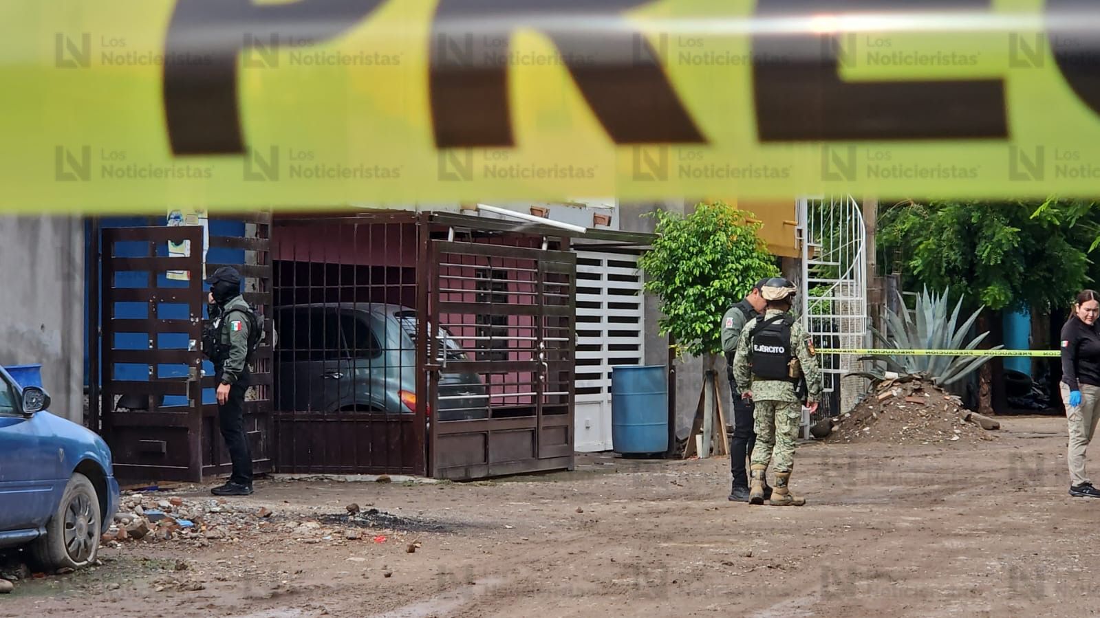 Atacan inmueble en Villa Juárez, Navolato