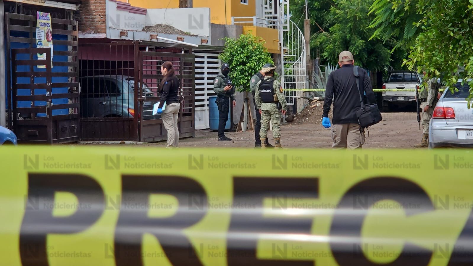 Atacan inmueble en Villa Juárez, Navolato