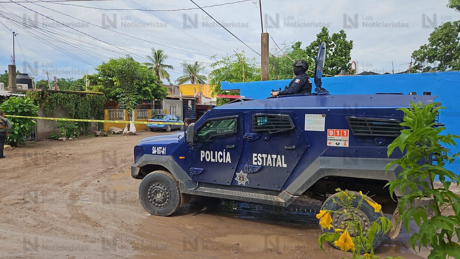 Atacan inmueble en Villa Juárez, Navolato