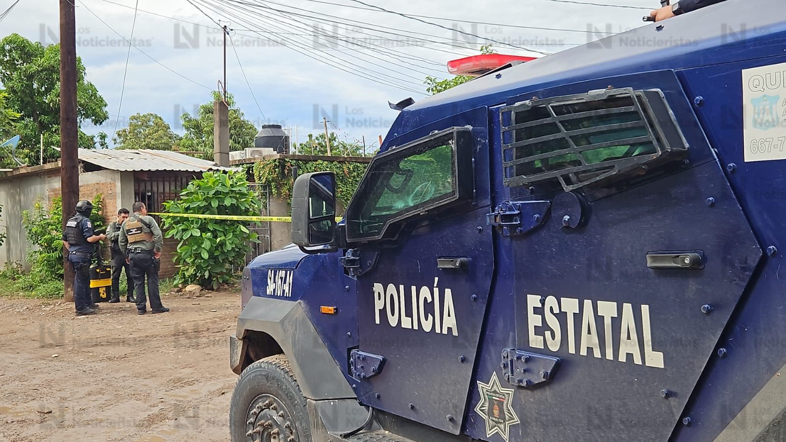 Atacan inmueble en Villa Juárez, Navolato