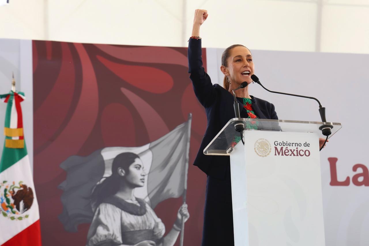 Claudia Sheinbaum en gira en Durango
