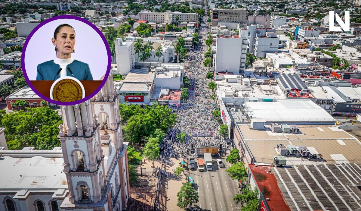 Claudia Sheinbaum habla de la marcha en Culiacán