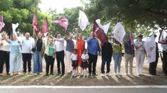 Con 1.3 mdp, arranca construcción de aula de medios en Primaria Amigos de México en Mazatlán, Sinaloa