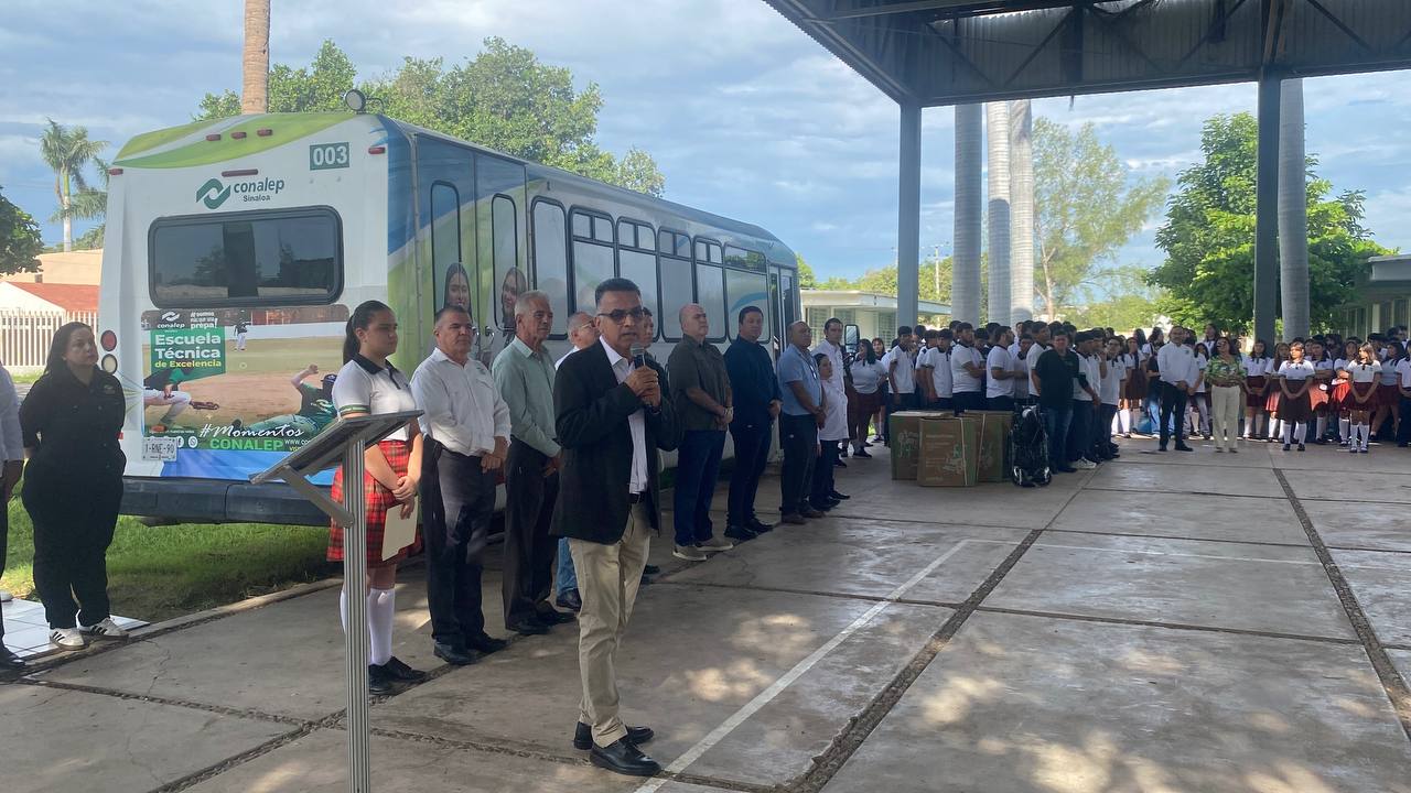 Conalep Guasave abre carrera técnica en Transporte y garantiza empleos inmediatos
