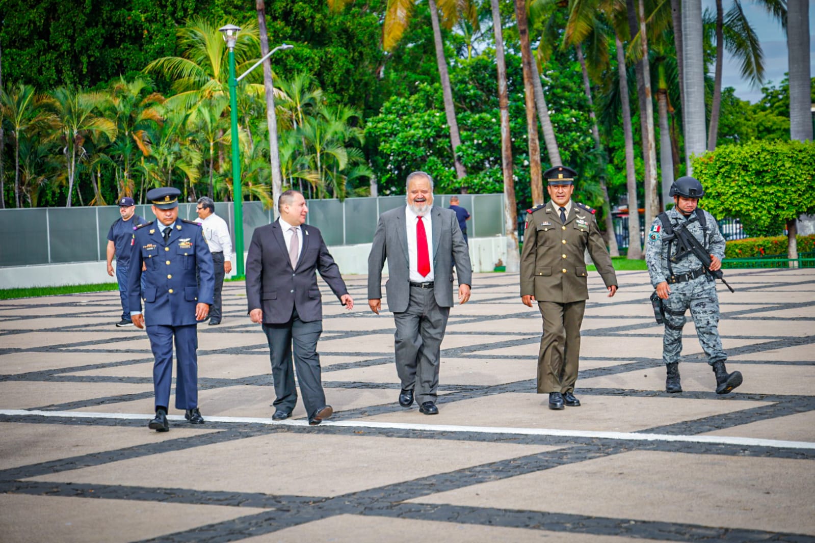 Conmemoran el 204 aniversario de la consumación de la Independencia de México en palacio de gobierno de Culiacán, Sinaloa
