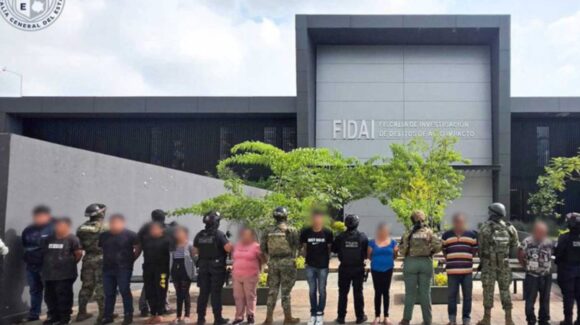 Desarticulan célula delictiva en Temoac, Morelos; entre los detenidos está una extesorera municipal