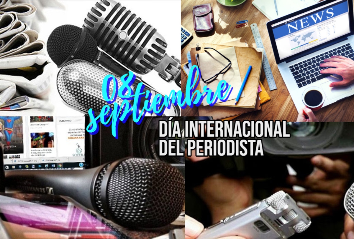 Dia Internacional del Periodista 8 de septiembre