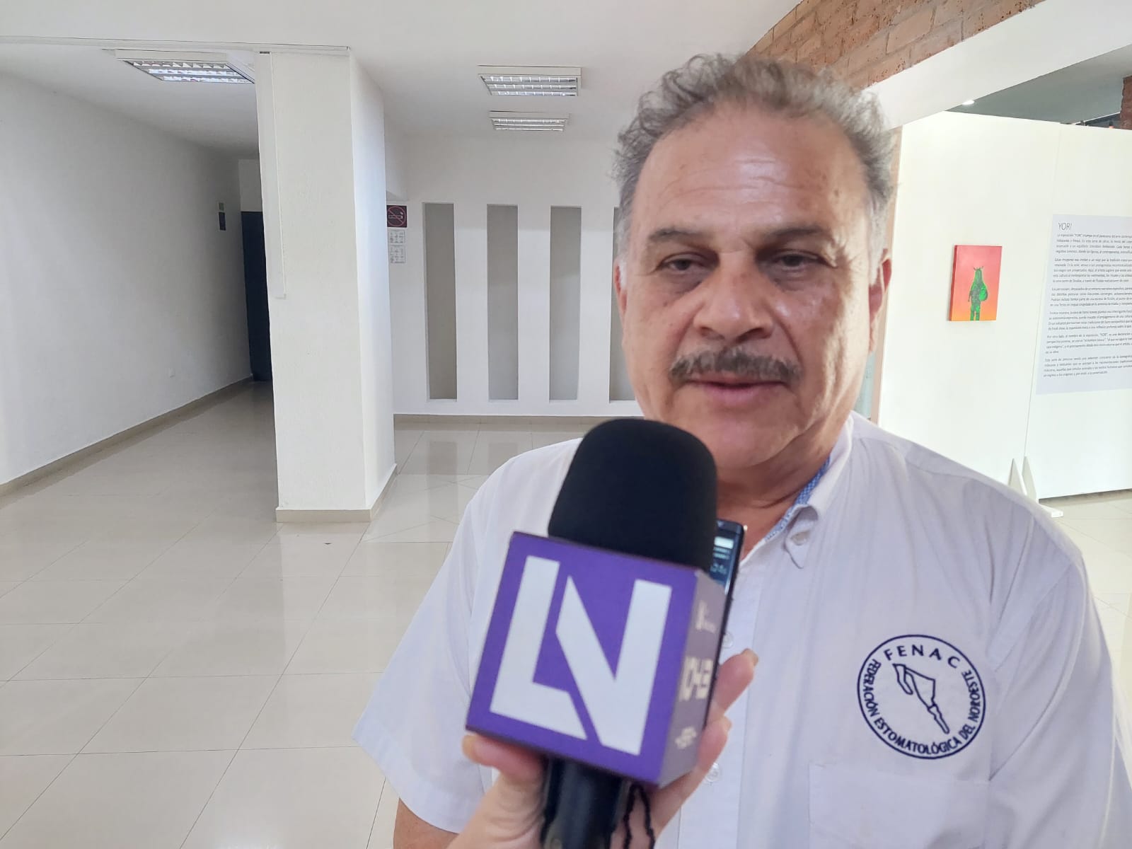 El presidente de la Federación Estomatológica del Noroeste, Francisco Javier Valenzuela Ibarra