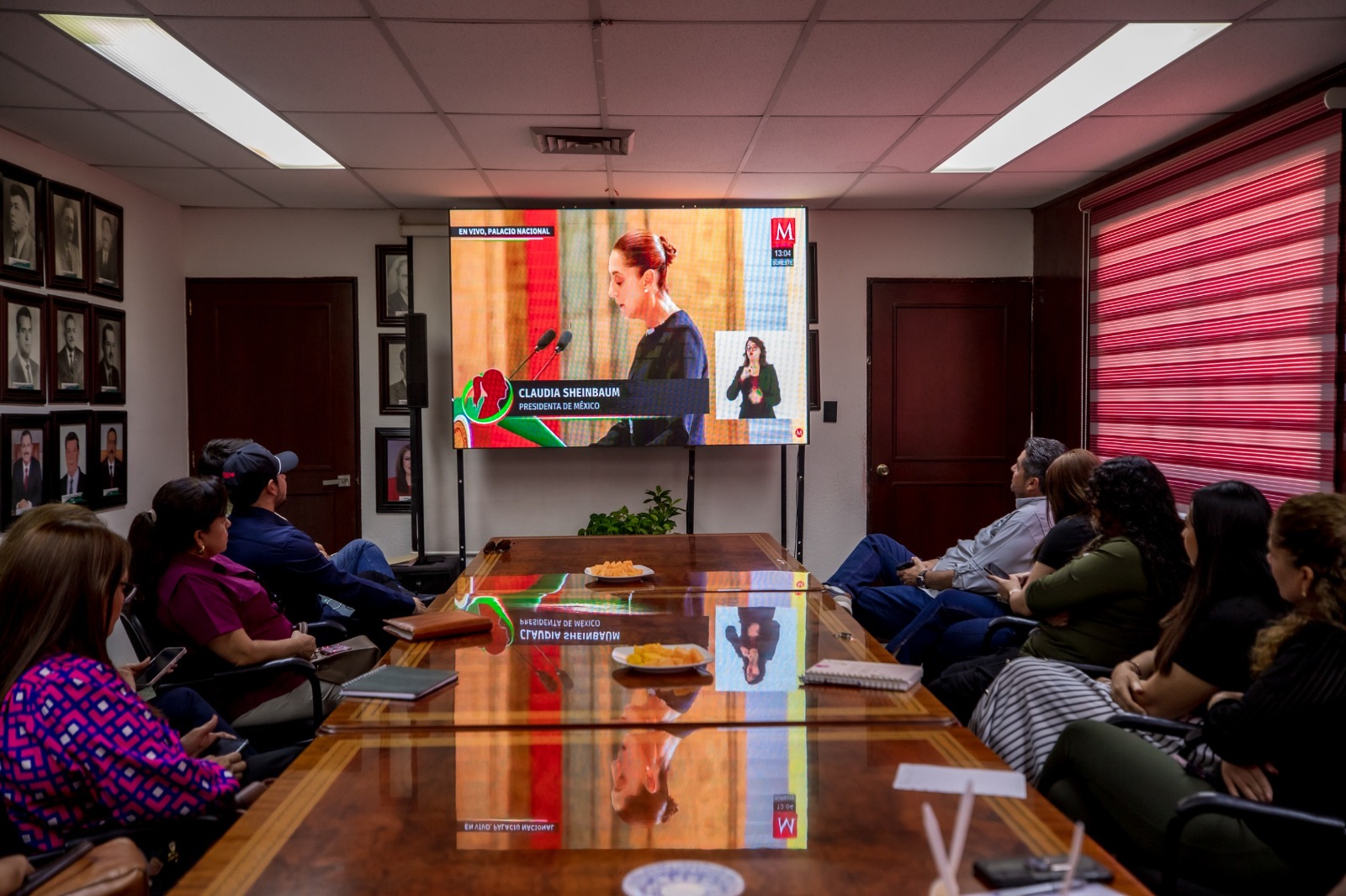 En Guasave, así vieron el informe de Claudia Sheinbaum