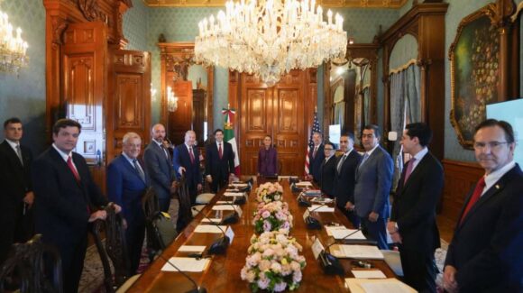Cooperación con respeto a la soberanía y a la integridad territorial”: Sheinbaum en reunión con el secretario de Estado de EUA, Marco Rubio