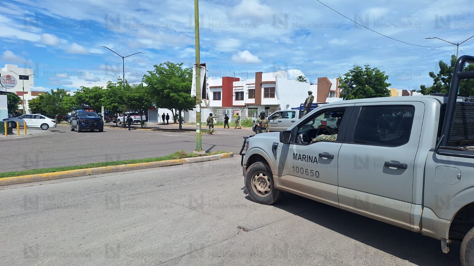 Enfrentamiento en La Conquista en Culiacán