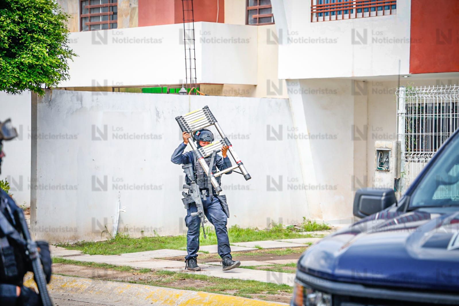 Enfrentamiento en La Conquista en Culiacán