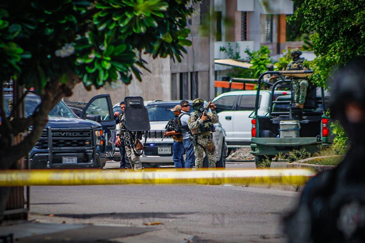 Enfrentamiento en La Conquista en Culiacán