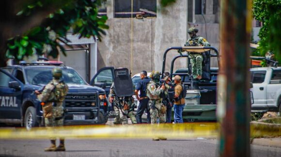 Un estatal muerto y un detenido con armas, el saldo de balacera en La Conquista de Culiacán, Sinaloa; llega Schazarino