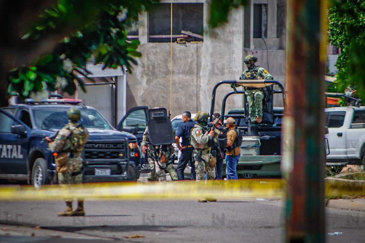 Enfrentamiento en La Conquista en Culiacán