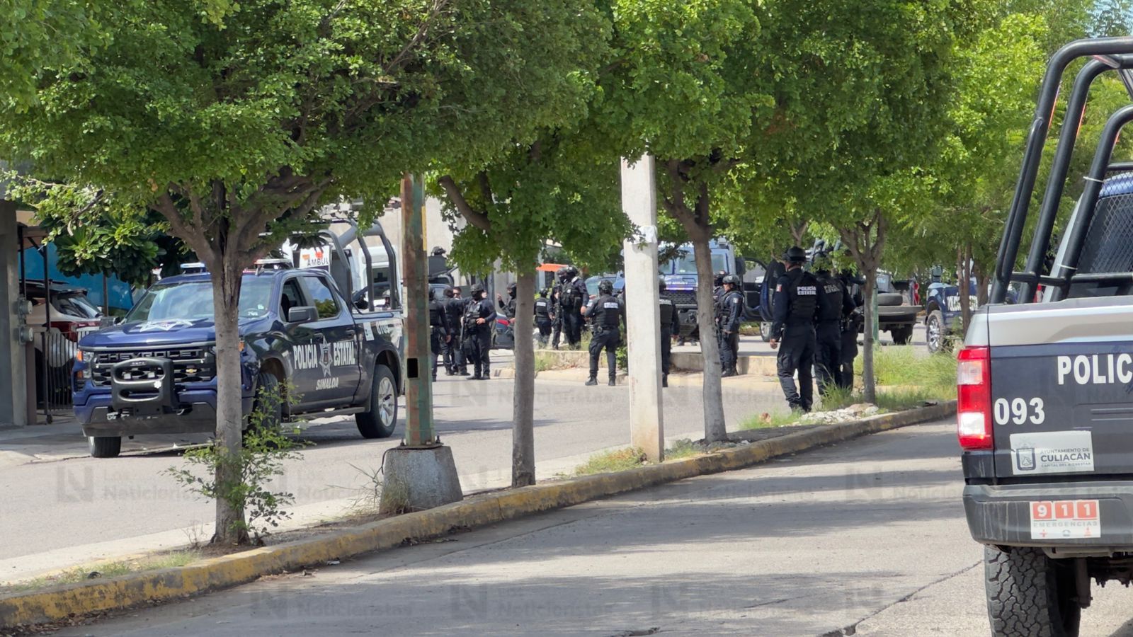 Enfrentamiento en La Conquista en Culiacán