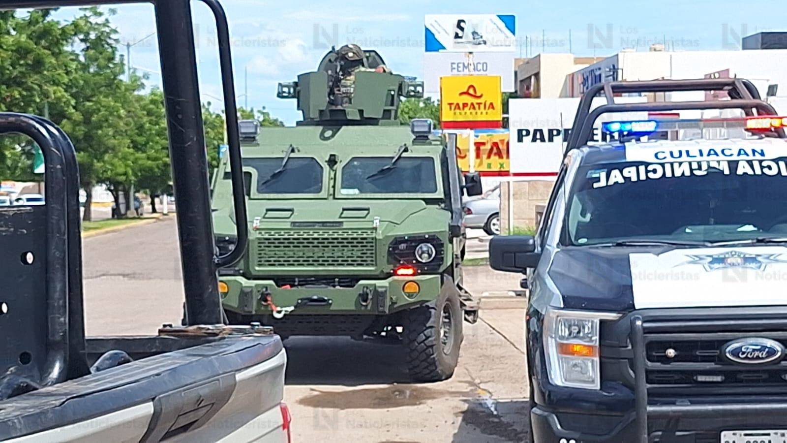 Enfrentamiento en La Conquista en Culiacán