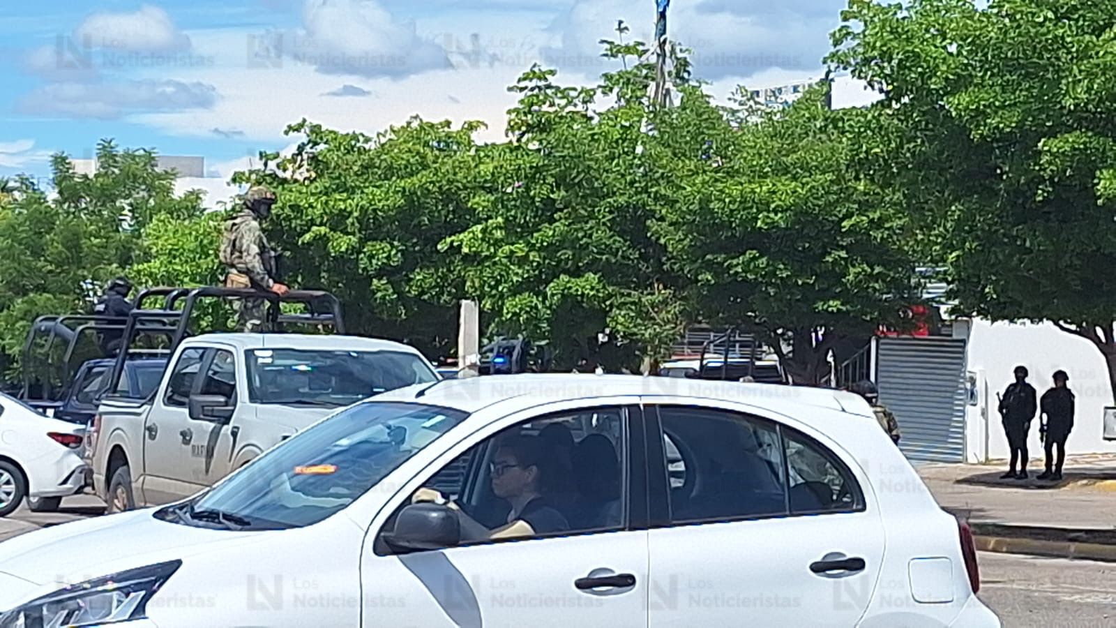 Enfrentamiento en La Conquista en Culiacán