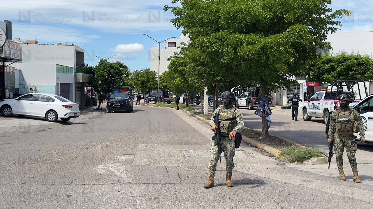 Enfrentamiento en La Conquista en Culiacán