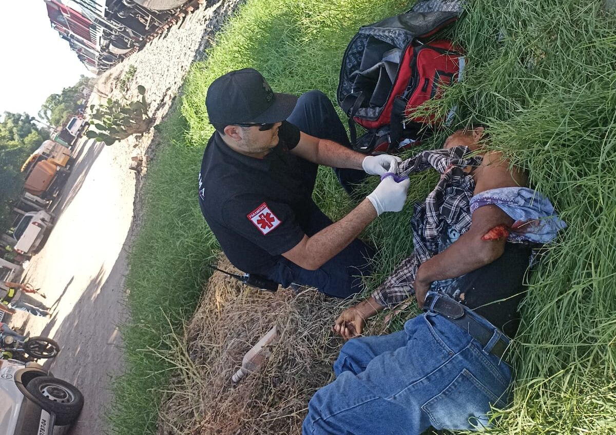 Hombre es arrollado por el tren en el Campo 35 Ahome, Sinaloa