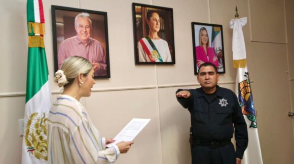 Nombra Estrella Palacios a José Francisco Villegas como nuevo director Operativo de la SSPM en Mazatlán