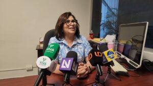 La directora general de Educación y Promoción Social, Laura Estela Estrada Herrera