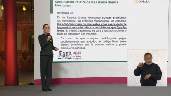 “Ser buen ciudadano también implica pagar impuestos”; así lo dijo Claudia Sheinbaum en la mañanera