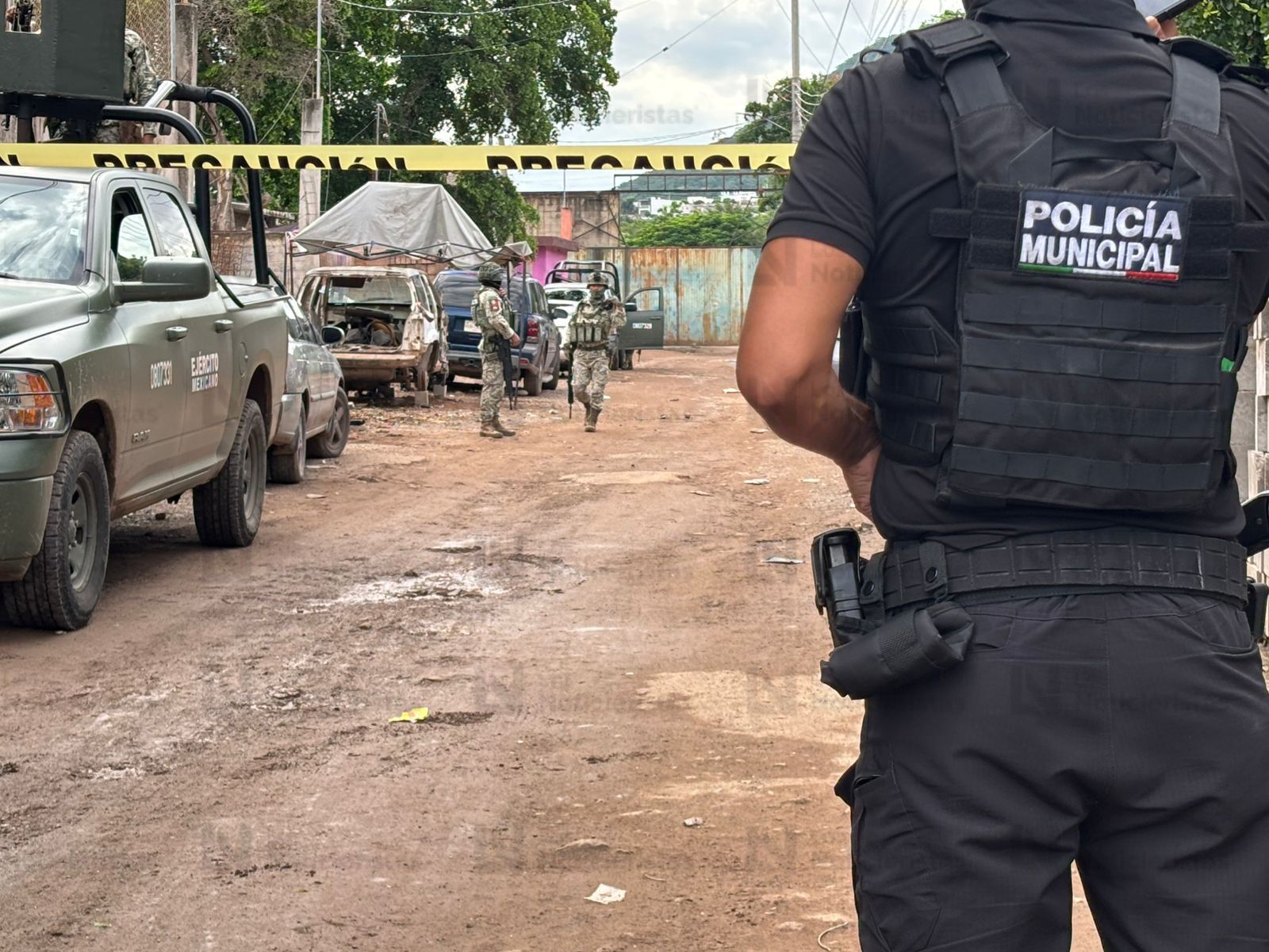 Localizan asesinadas a dos personas en la colonia El Ranchito al sur de Culiacán, Sinaloa