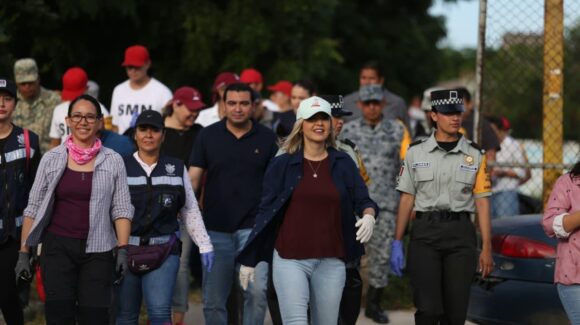Con 400 personas, llevan a cabo el programa “Mazatlán te quiero limpio” en su octava jornada
