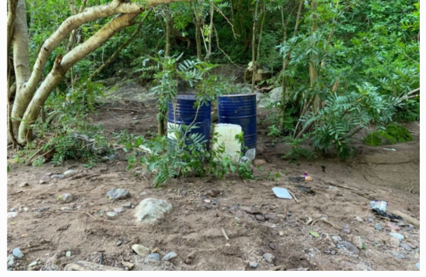 Militares destruyen 2 áreas de concentración de materiales químicos en Cosalá