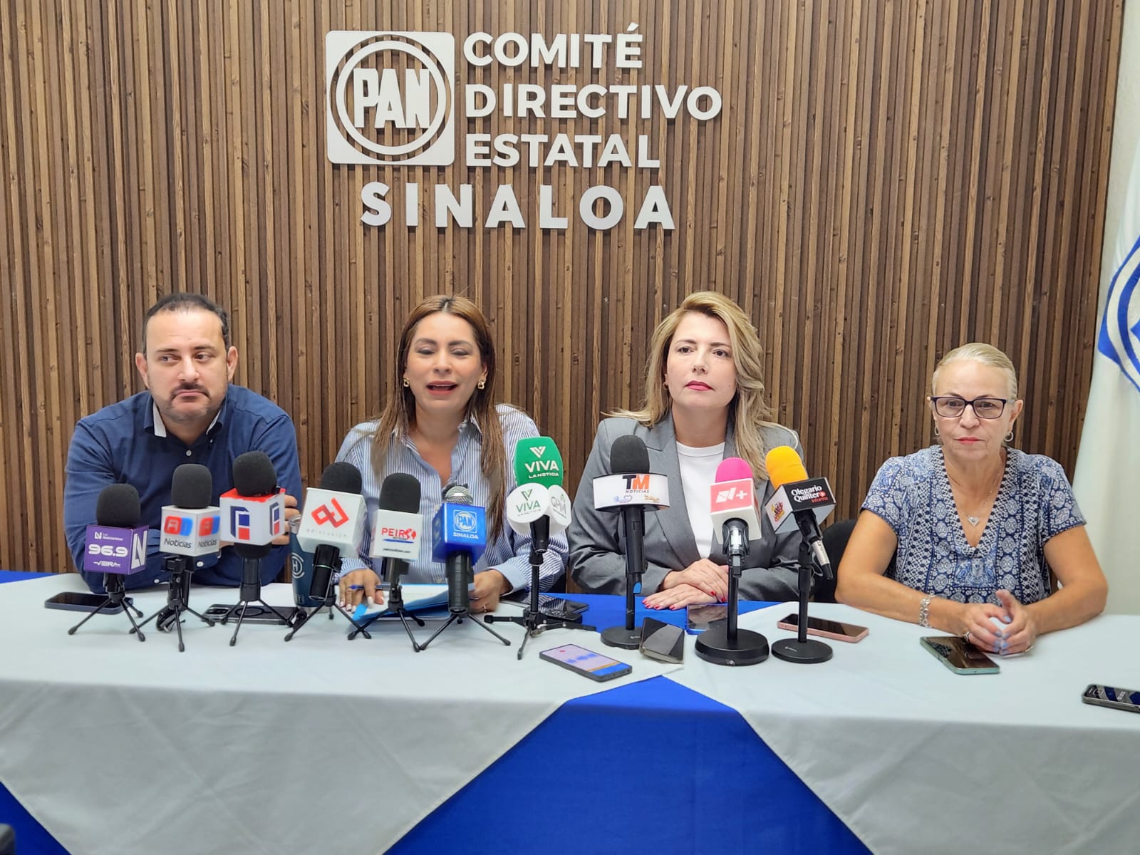 PAN Sinaloa en conferencia de prensa