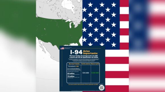 Permiso I-94 sube a 30 dólares desde el 30 de septiembre: así impacta a viajeros mexicanos