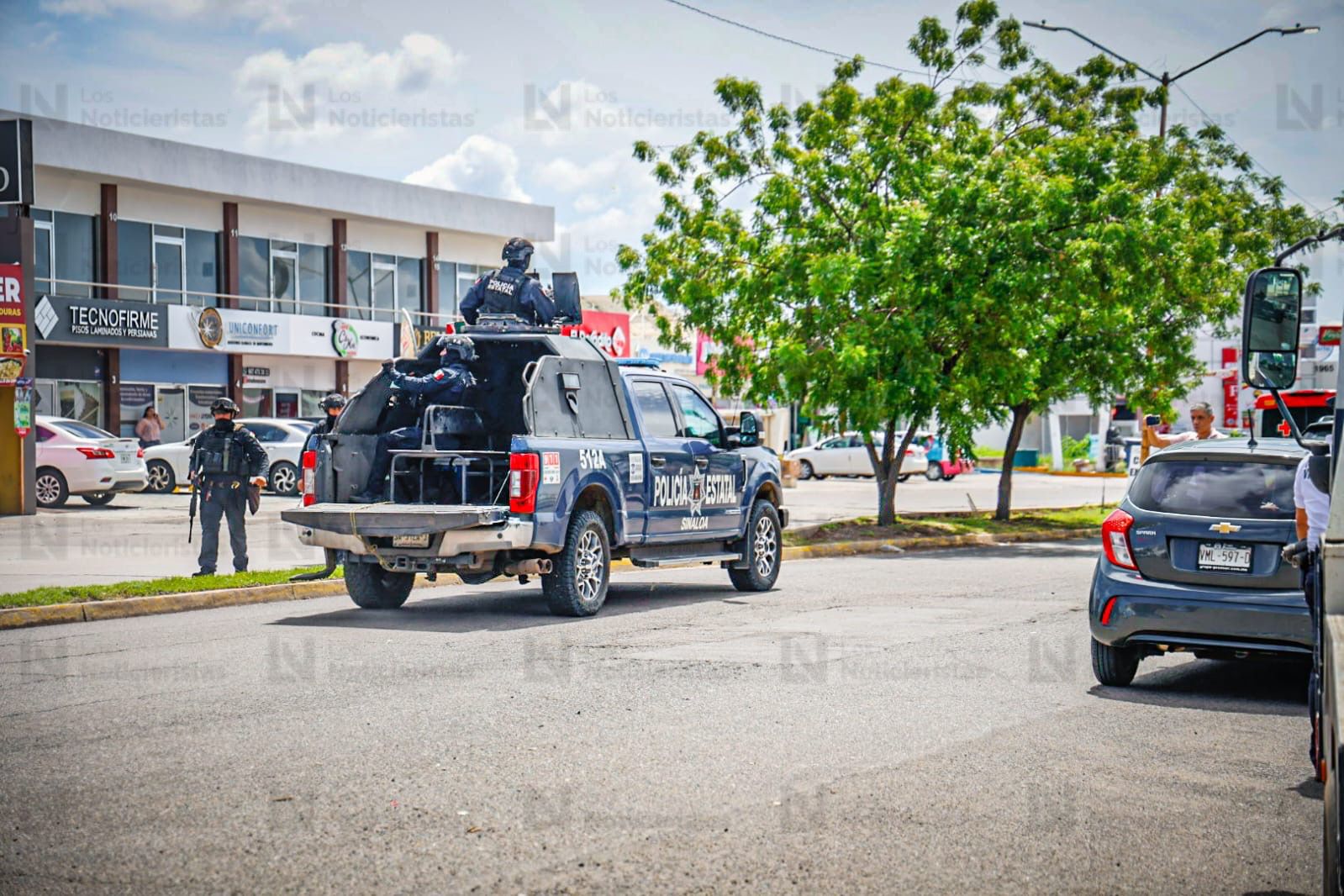 Policía estatal herido en balacera en La Conquista en Culiacán