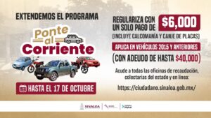 Programa ponte al corriente de Gobierno