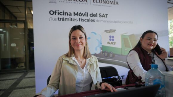 ¡Son gratis! Realiza tus trámites en la Oficina Móvil de SAT; estarán en Palacio de Gobierno, Culiacán