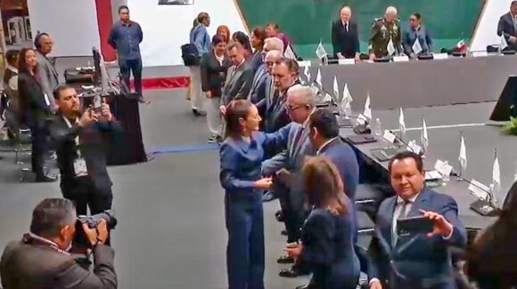 En Consejo Nacional de Seguridad, acuerdan incrementar en 25% número de policías estatales para Sinaloa: Rocha