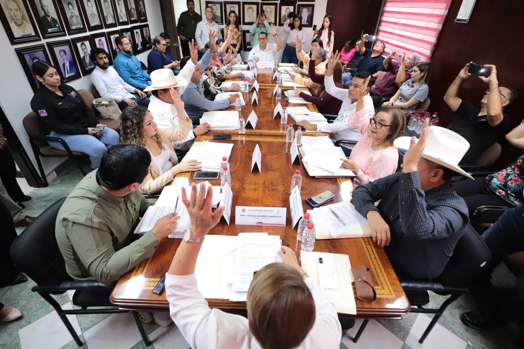 Sesión de Cabildo aprobación Guasave